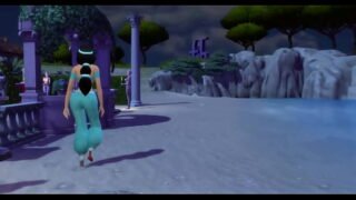 Princess Jasmine banged by Genie